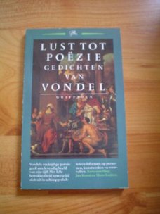 Lust tot poëzie, gedichten van Vondel