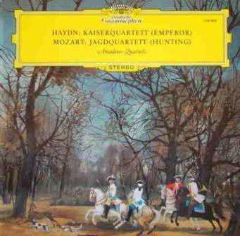 Amadeus-Quartett - Haydn* / Mozart* - Amadeus-Quartett ‎– Kaiserquartett (Emperor) / Jagdquartett ( - 1