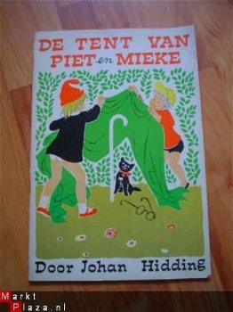 De tent van Piet en Mieke door Johan Hidding - 1