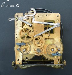 === Regulateur uurwerk = oud === mauthe 35059