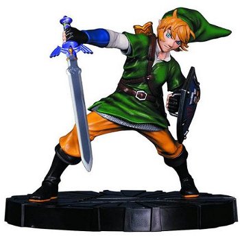 HOT DEAL The Legend of Zelda Skyward Sword PVC Statue Set Link + Scervo - 2