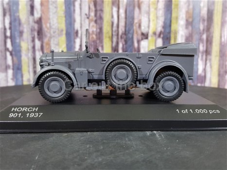 Horch 901 1937 mat grijs 1:43 Whitebox - 1