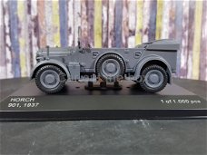 Horch 901 1937 mat grijs 1:43 Whitebox