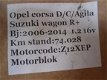 Opel Corsa D/C/Agila 1.2 16V 2008 Motorblok Z12XEP - 6 - Thumbnail