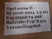 Opel Corsa D 2006/2014 Versnellingsbak (Code F13CR429) - 3 - Thumbnail