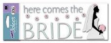 SALE NIEUW Jolee's Boutique Title Wave Sticker Here Comes The Bride