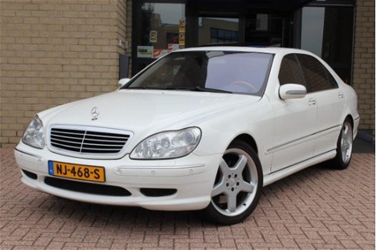 Mercedes-Benz S-klasse - 55 AMG LANG SCHUIFD-NAVI-XENON-KEYLESS-COMPLEET - 1