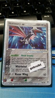 Skarmory ex 98/108 Ex Power Keepers gebruikt