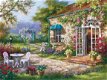 Art Puzzle - Spring Patio II - 500 Stukjes Nieuw - 1 - Thumbnail