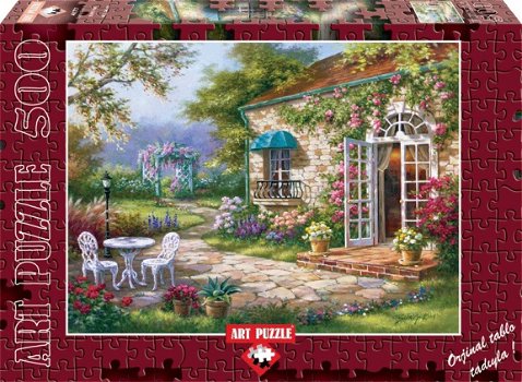 Art Puzzle - Spring Patio II - 500 Stukjes Nieuw - 2