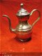 Antieke roodkoperen koffiekan ca 1840 . - 1 - Thumbnail