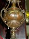 2 zware antieke bronzen kandelaars ca 1860. - 4 - Thumbnail