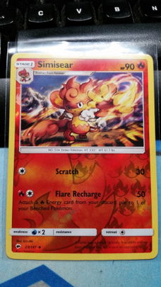 Simisear  23/147 (reverse) sm burning shadows