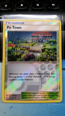 Po Town  121/147 (reverse) sm burning shadows