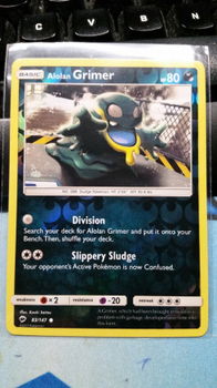 Alolan Grimer 83/147 (reverse) sm burning shadows - 1