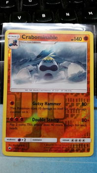 Crabominable 74/147 (reverse) sm burning shadows - 1