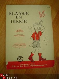 Klaasje en Dikkie door Leonard Roggeveen