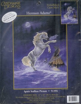 HERMON ADAMS BORDUURPAKKET , SPIRIT STALLION PICTURE 51294 - 1