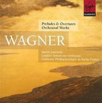 Marek Janowski - Wagner: Preludes and Overtures; Orchestral Works ( 2CD) Nieuw - 1