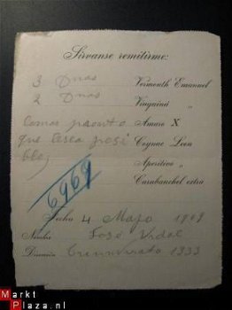 Antieke Carta Postal....1909...Dubbele kaart Buenos Aires - 2