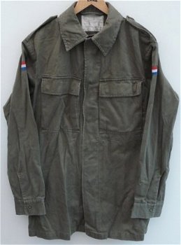 Jas, Gevechts, Uniform, M78, Koninklijke Landmacht, maat: 92, 1979.(Nr.15) - 0