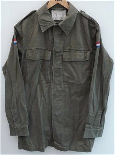 Jas, Gevechts, Uniform, M78, Koninklijke Landmacht, maat: 92, 1979.(Nr.15)