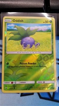 Oddish 4/147 Common (reverse) e sm burning shadows - 1