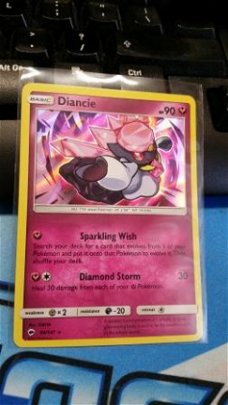 Diancie  94/147 Holo  sm burning shadows