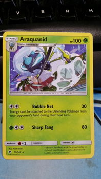 Araquanid 15/147 Rare sm burning shadows - 1