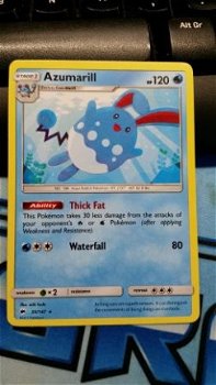 Azumarill 35/147 Rare sm burning shadows - 1