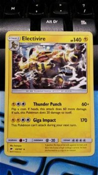 Electivire 43/147 Rare sm burning shadows - 1