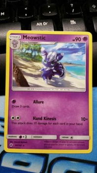 Meowstic 60/147 Rare sm burning shadows - 1