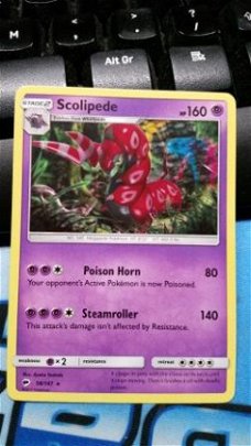 Scolipede 58/147 Rare sm burning shadows