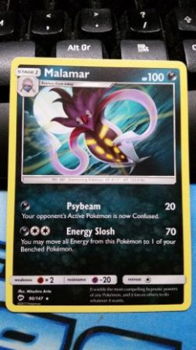 Malamar 90/147 Rare sm burning shadows - 1