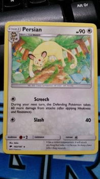 Persian 102/147 Rare sm burning shadows - 1