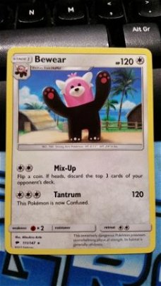 Bewear  111/147 Rare sm burning shadows