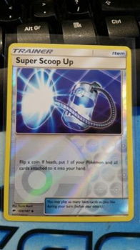 Super Scoop Up 124/147 Uncommon (reverse) sm burning shadows - 1