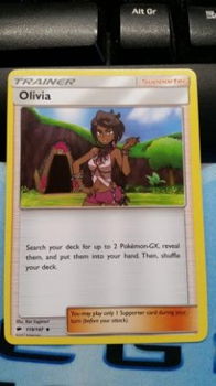 Olivia 119/147 Uncommon sm burning shadows - 1