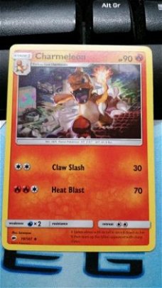 Charmeleon  19/147  Uncommon sm burning shadows