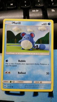 Marill 34/147 Common sm burning shadows - 1