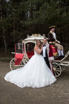 cinderella koets te huur voor communie - 3