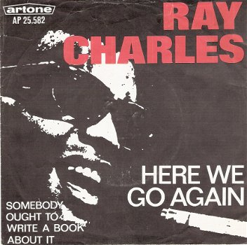 Ray Charles - Here We Go Again -R&B Soul -1967 fotohoes - 1