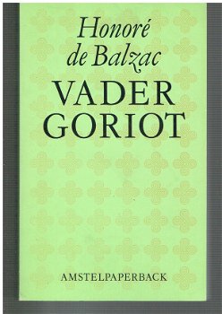 Vader Goriot door Honoré de Balzac - 1