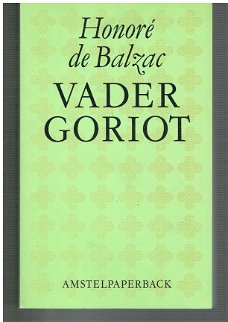 Vader Goriot door Honoré de Balzac