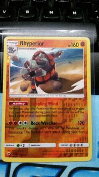 Rhyperior 67/147 Holo (reverse) sm burning shadows - 1