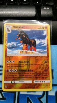 Mudsdale 78/147 Rare (reverse) sm burning shadows - 1