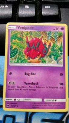 Venipede  56/147 Common sm burning shadows