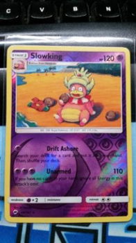 Slowking 48/147 Rare (reverse) sm burning shadows - 1