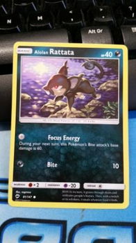 Alolan Rattata 81/147 Common sm burning shadows - 1