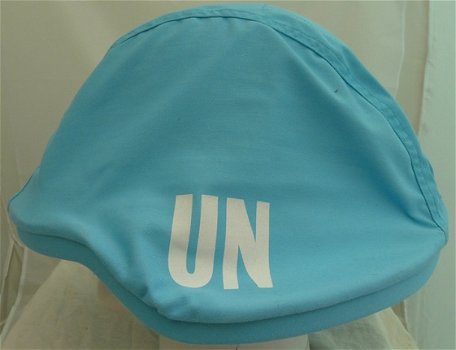 Helm Overtrek, type: M95, UN (United Nations), Koninklijke Landmacht, maat: L, 2004.(Nr.1) - 5